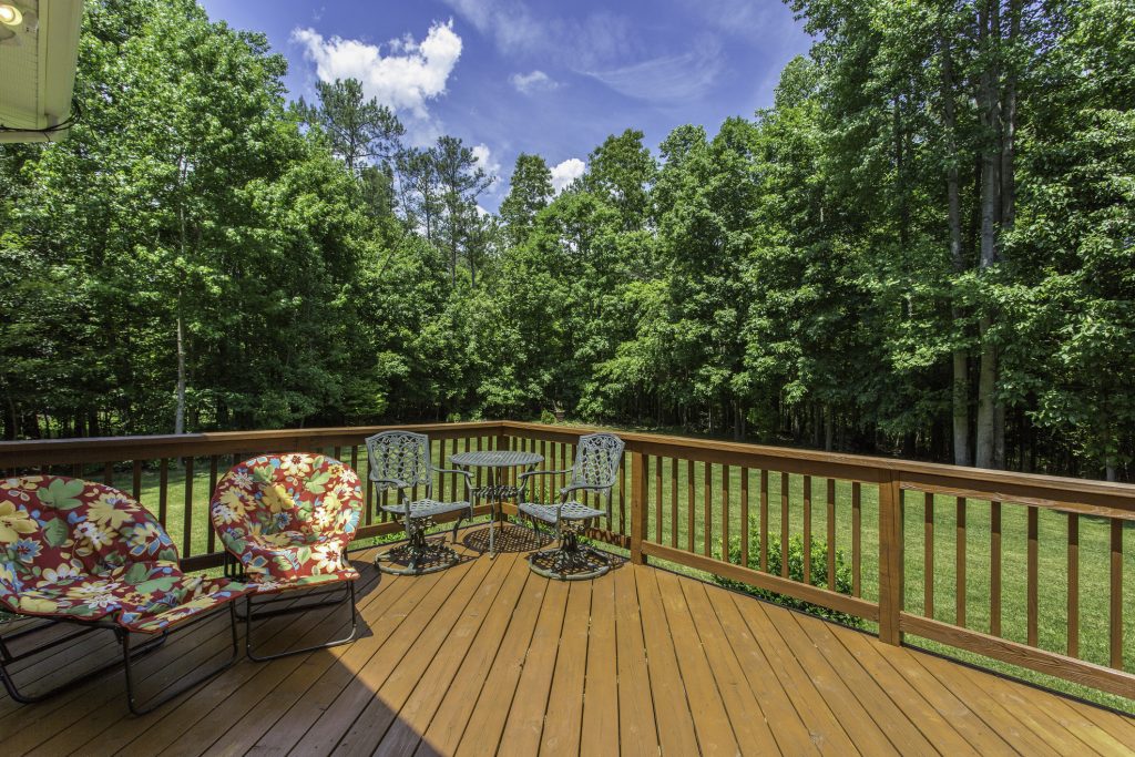 Sealing your deck
